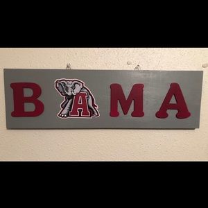 Alabama Sports Plaque